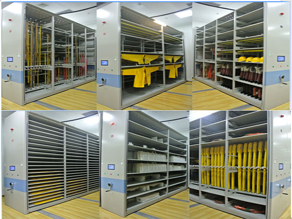 电力工具密集架_工具密集柜